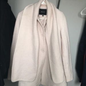 RW & co light pink formal winter jacket